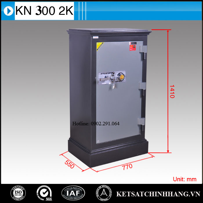 Hình ảnh Két sắt Welko KN300 K2C10