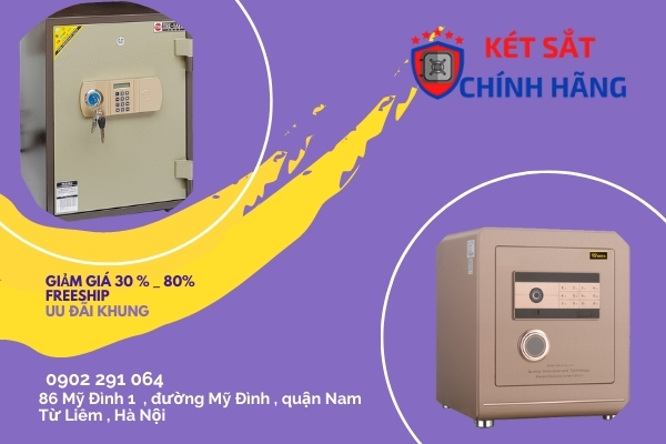 Lựa chọn nhà cung cấp két sắt chính hãng Đức Phương