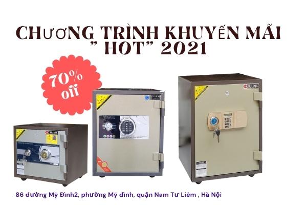 Chương trình Khuyến mãi " HOT" 2021 : Ưu đãi lên tới 45% két sắt Hàn Quốc