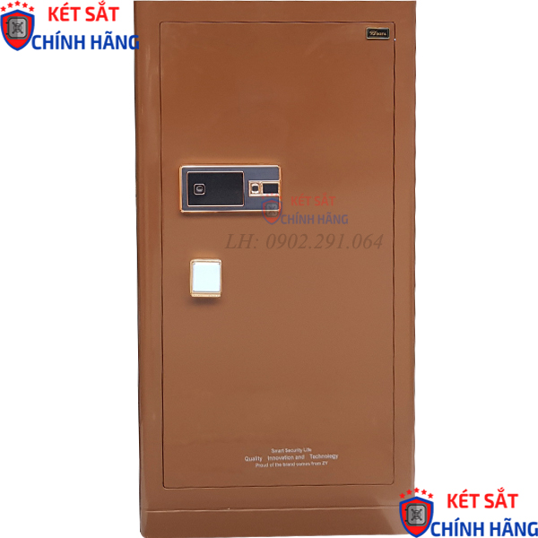 Két sắt vân tay cao cấp tăng thêm vẻ đẹp sang trong căn phòng 