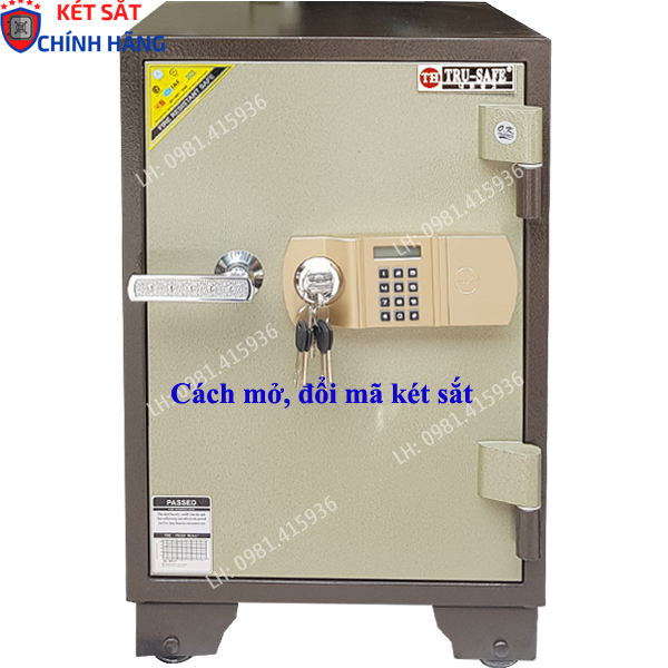 Thương hiệu két sắt cao cấp Trusafe 