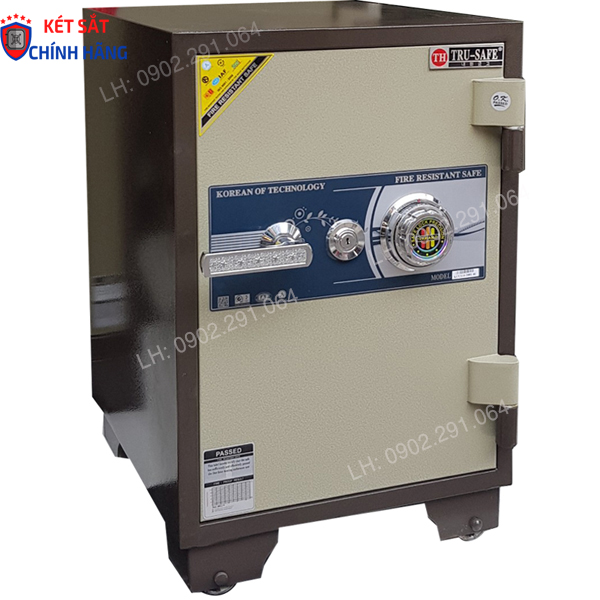Cách mở két sắt trusafe khóa cơ không cần chìa khóa đơn giản