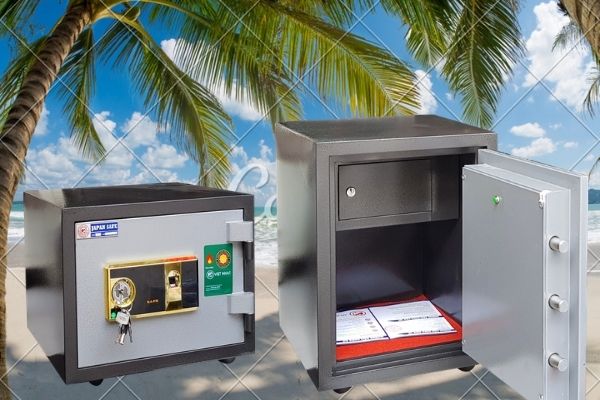 Hình ảnh cấu tạo bên trong dòng két sắt vân tay Việt Nhật tại Bình Dương 