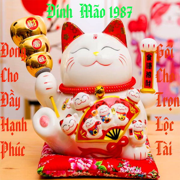 Chọn màu chọn số đúng phong thủy thu hút tài lộc cho người tuổi Đinh Mão 1987