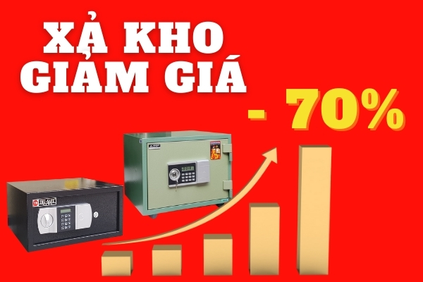 Chương giảm giá sốc chỉ có trong hôm nay tại két sắtb chính hãng Đức Phương
