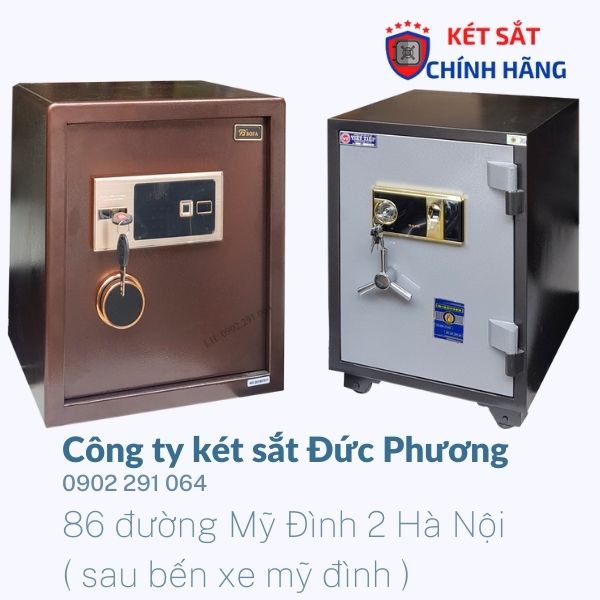 Két sắt mini vân tay phù hợp cho gia đình và văn phòng 