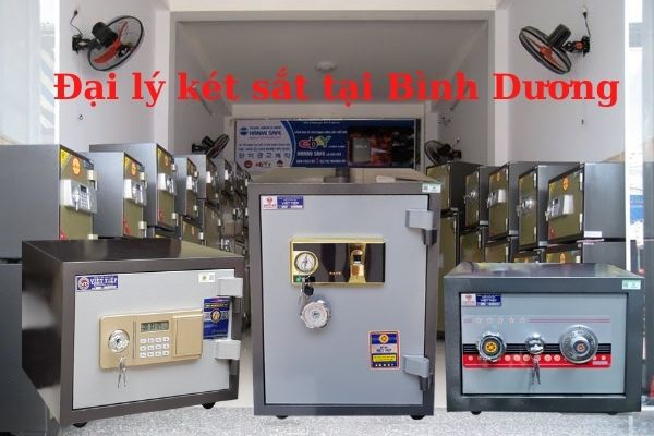 Hình ảnh đại lý cửa hàng két sắt tại Bình Dương 