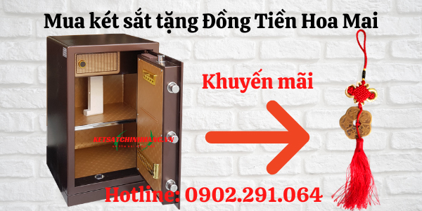 Mua Két Vân Tay Tặng Đồng Tiền Hoa Mai