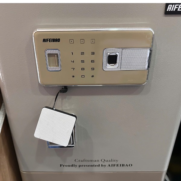 Cách sử dụng hộp tiếp PIN két sắt cho két sắt Aifeibao Seri AL