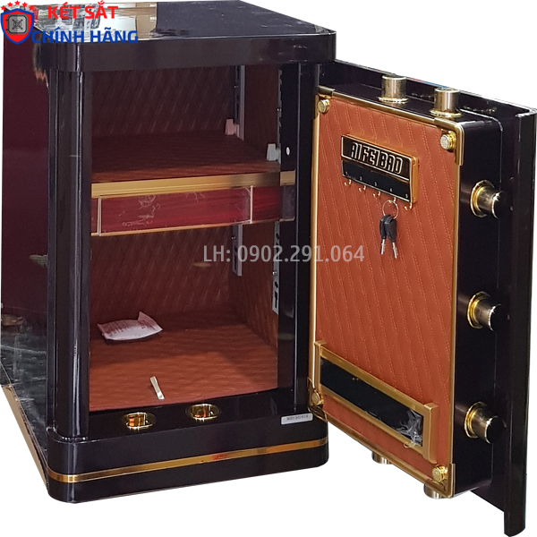 Hình ảnh Két sắt AifeiBao HK-A1/D-60TLB mở bằng vân tay điện tử1