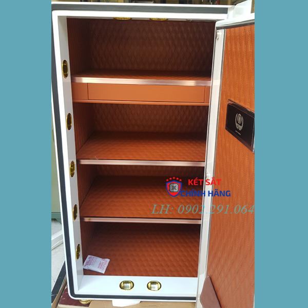 Két sắt AifeiBao HK-A1D-100ALS nội thất đẹp được bọc da PU cao cấp
