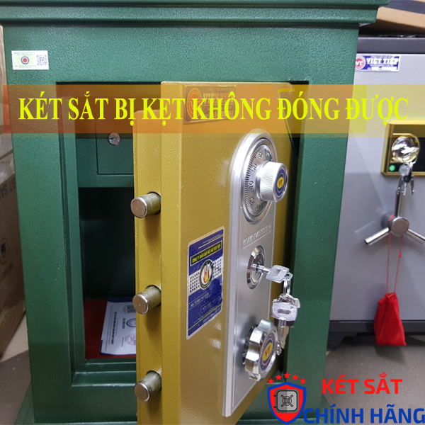 Không đóng được cửa két sắt việt tiệp khóa cơ xử lý thế nào?