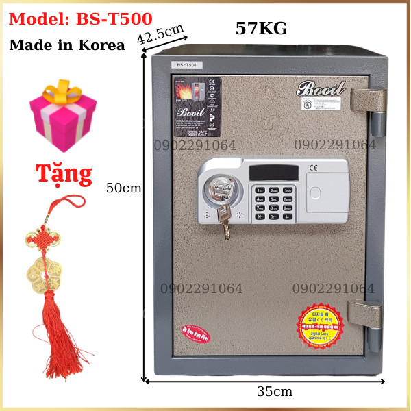Hình ảnh Két sắt Hàn Quốc Booil BS-T500 điện tử chống cháy3