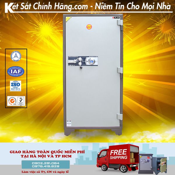 Hình ảnh Két sắt cao 1m6 Trusafe W1600DM lỡ lớn khóa cơ đổi mã0