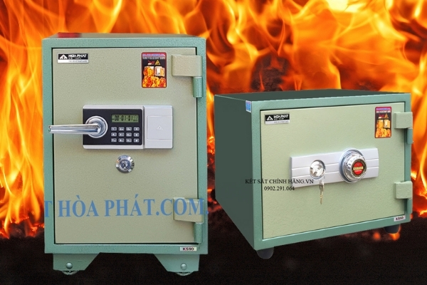 két sắt chống cháy Hòa Phát chính hãng giá rẻ 