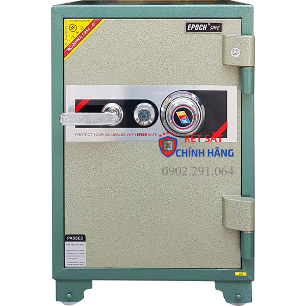 Két sắt chống cháy Hàn Quốc EPOCH S100 khóa cơ đổi mã