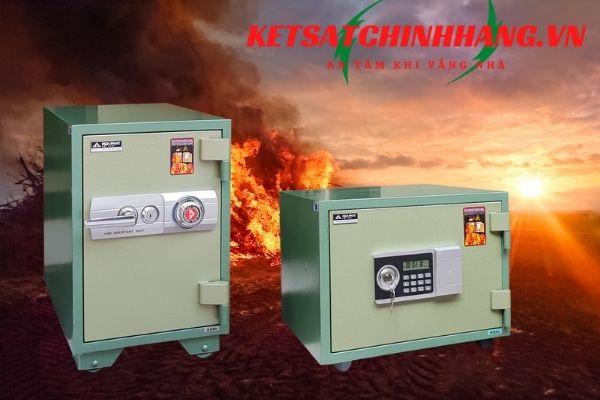Két sắt chống cháy Hòa Phát chống cháy an toàn hiệu quả 