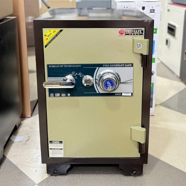 Hình ảnh Két sắt hàn quốc TH120DM chống cháy khóa cơ trusafe đổi mã0
