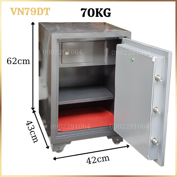Hình ảnh Két sắt chống cháy Việt Nhật VN79DT điện tử cỡ trung1