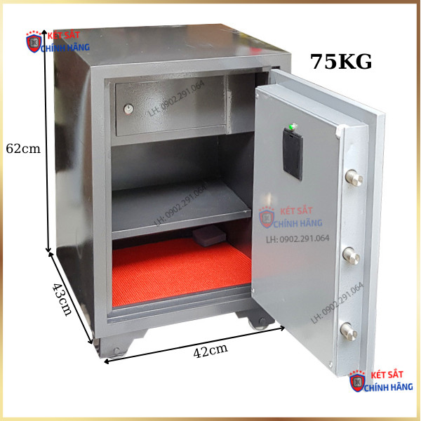 Hình ảnh Két sắt chống cháy Việt Nhật VN79VT vân tay1