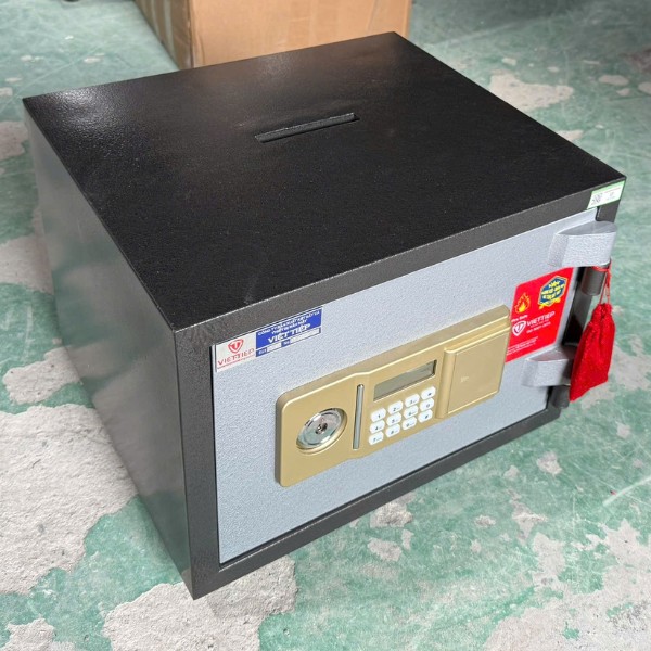 Két sắt thu ngân có khe bỏ tiền KW39E CD cho cửa hàng thu ngân