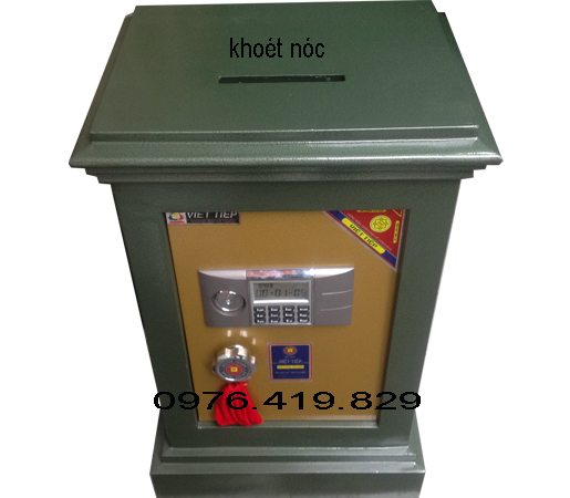 Hình ảnh Két sắt công đức việt tiệp KCD45 điện tử0