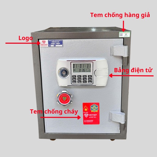Dấu hiệu nhận biết két sắt Việt Tiệp chính hãng