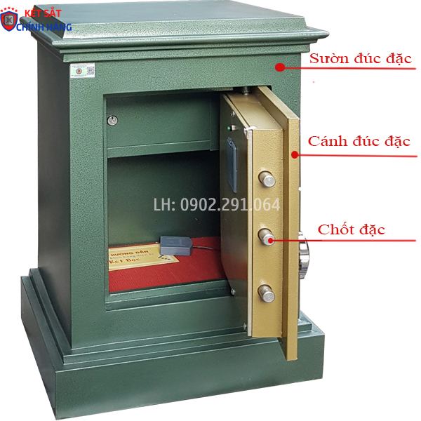 Hình ảnh Két sắt điện tử việt tiệp KD541