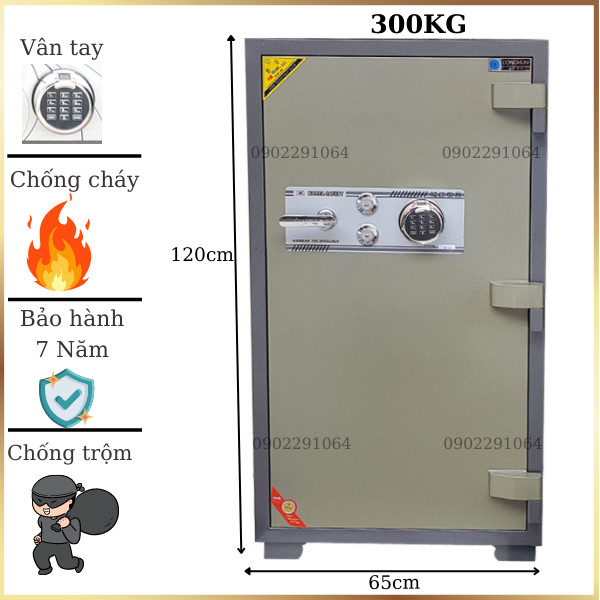 Hình ảnh Két sắt chống cháy hàn quốc Donghun DH1200VT vân tay điện tử0