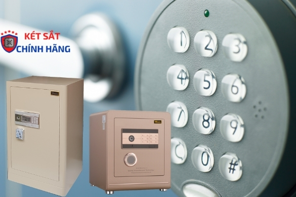 Hệ thống khóa điện tử cao cấp đối với dong két sắt gia đình 