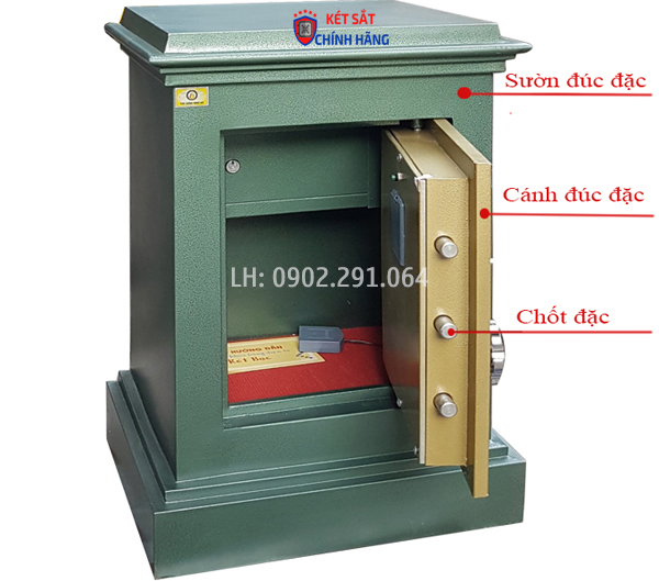 Hình ảnh Két sắt gia đình Việt Tiệp KA130ĐT1