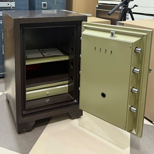 Hình ảnh Két sắt khóa điện tử hàn quốc trusafe TH120DT chống cháy2