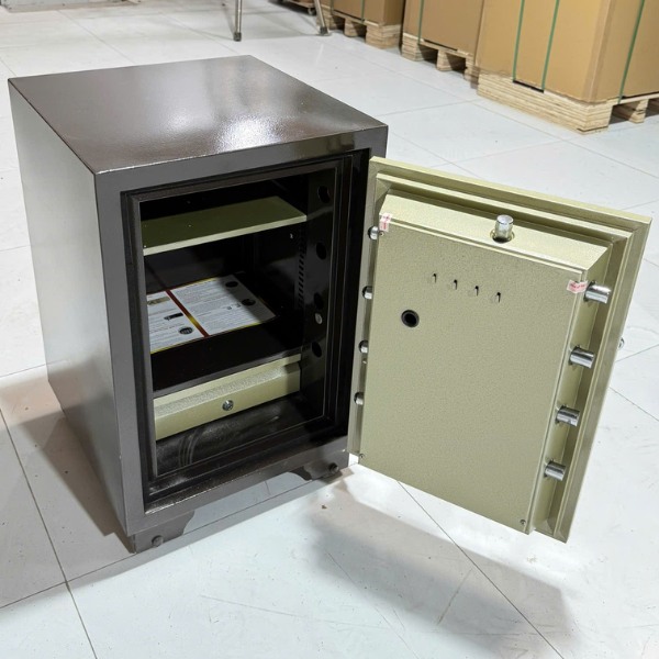 Hình ảnh Két sắt vân tay điện tử hàn quốc Trusafe TH120VTDT chống cháy1
