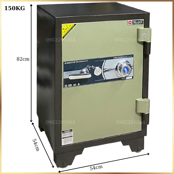 Hình ảnh Két sắt Hàn Quốc Trusafe TH150DM cơ đổi mã ( gia đình văn phòng)2