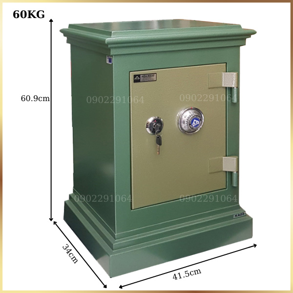 Hình ảnh Két sắt hòa phát KA22 khóa cơ giá rẻ0