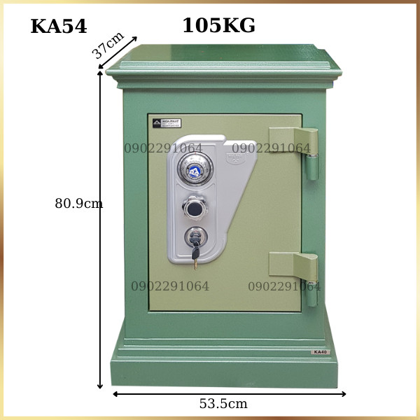 Hình ảnh Két sắt hòa phát KA54 khóa cơ0