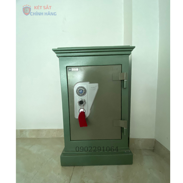 Lắp đặt két sắt Hòa Phát KA72 cơ cho phòng kế toán