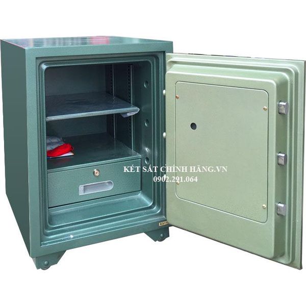 Hình ảnh Két sắt Hoà Phát KS110K2C1 khóa cơ (2 ổ khóa)1
