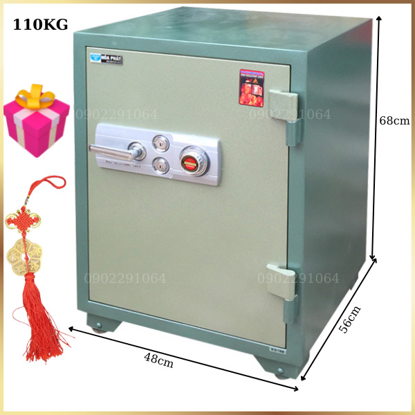Hình ảnh Két sắt Hoà Phát KS110K2C1 khóa cơ (2 ổ khóa)0
