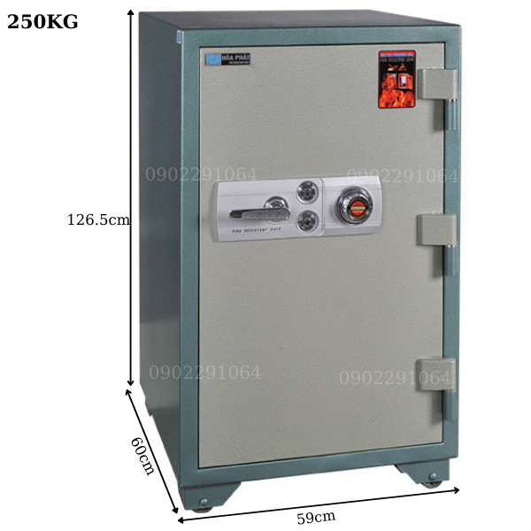 Két sắt Hòa Phát KS250K2C1 chính hãng