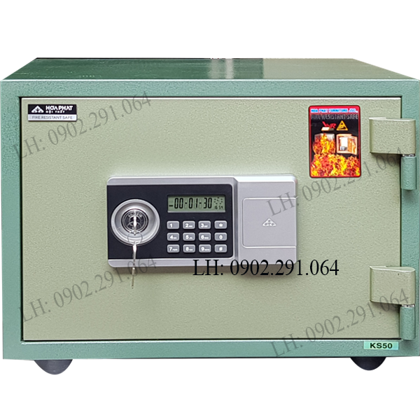 Két sắt Hòa Phát KS50NDT điện tử chống cháy