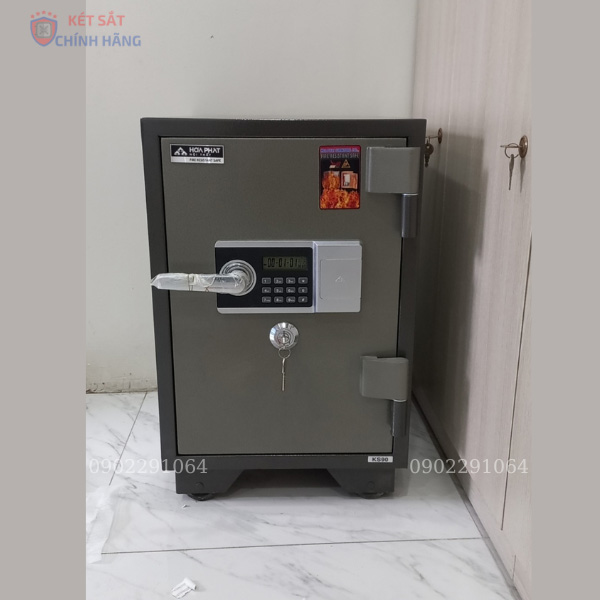 Két sắt điện tử Hòa Phát KS90K1DT chống cháy
