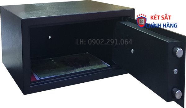 Két sắt khách sạn khóa vân tay W88F dùng để trong tủ các căn hộ cao cấp