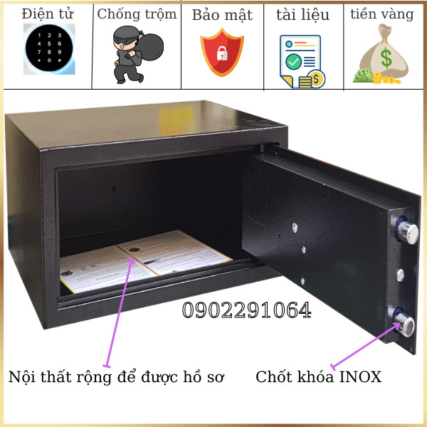 Hình ảnh Két sắt khách sạn mini Trusafe KS421 cao cấp1