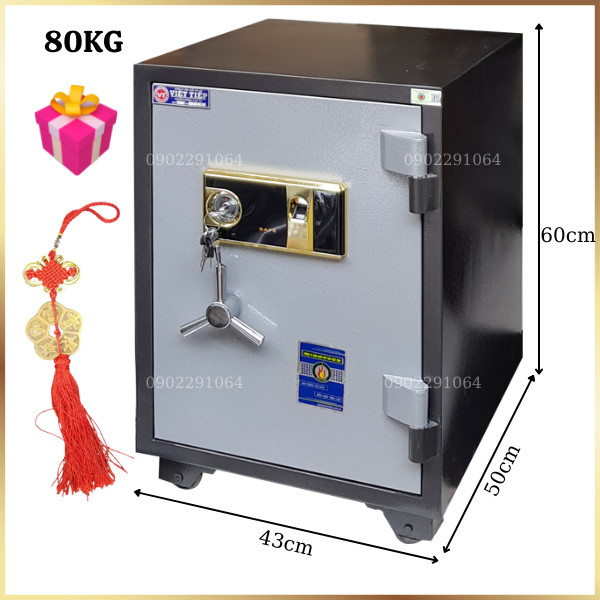 Hình ảnh Két sắt khóa vân tay Việt Tiệp KW80VT0