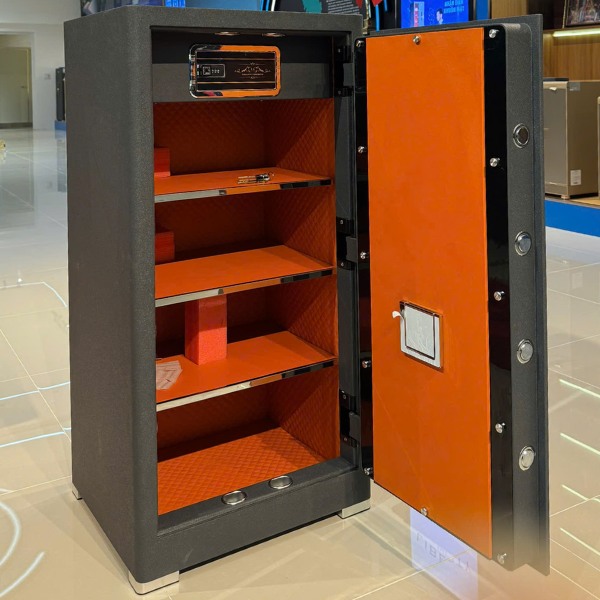 Nội thất Két sắt Liberty LB1200S màu xám chia làm nhiều ngăn