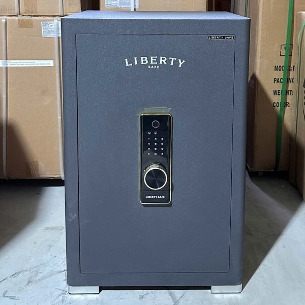 Két sắt Liberty LB79PR màu xanh xám thép dày tay nắm ẩn bên trong sang trọng đẳng cấp