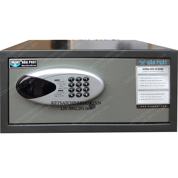 Két sắt mini hòa phát KKS08 là két sắt khách sạn để tủ cao cấp