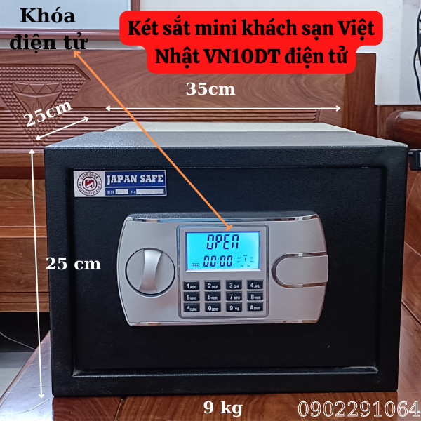 Hình ảnh Két sắt khách sạn Việt Nhật VN10DT điện tử cao cấp0