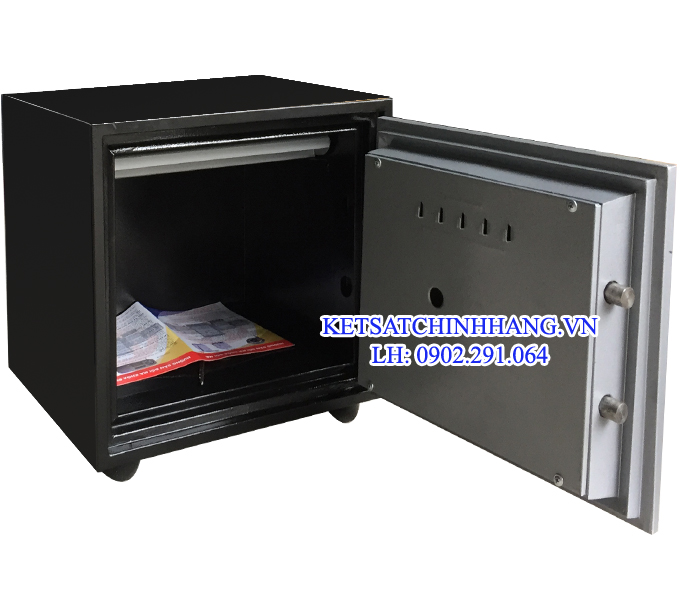 Két sắt mini khóa cơ đổi mã trusafe KTS60 chính hãng